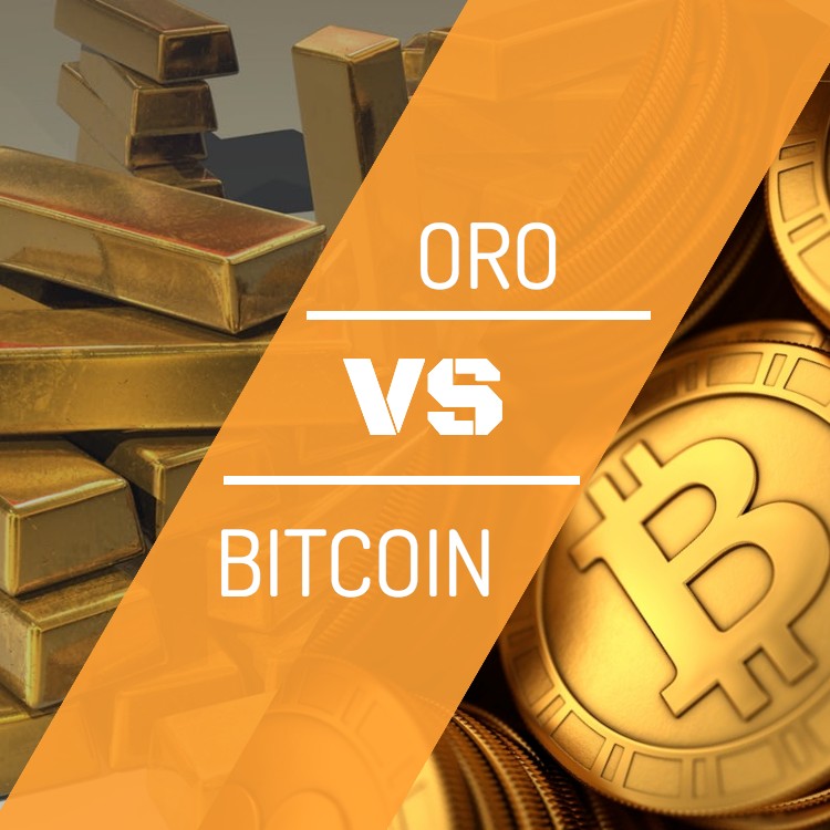 Competencia Reñida Entre Bitcoin y El Oro