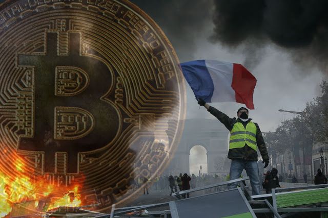 Activistas Franceses Voltean Hacia Bitcoin Y Planean Corrida Bancaria