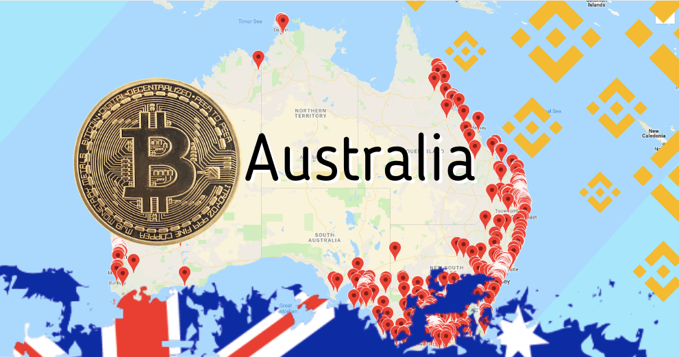 Binance Lite habilita 1,300 puntos de venta de Bitcoin en Australia