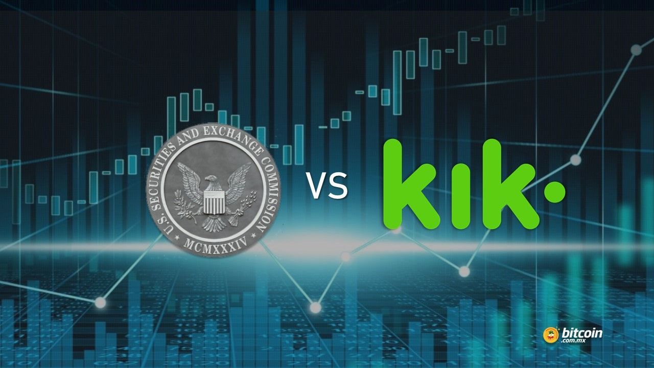 SEC demanda a Kik Interactive por recaudar con tokens $100 mdd