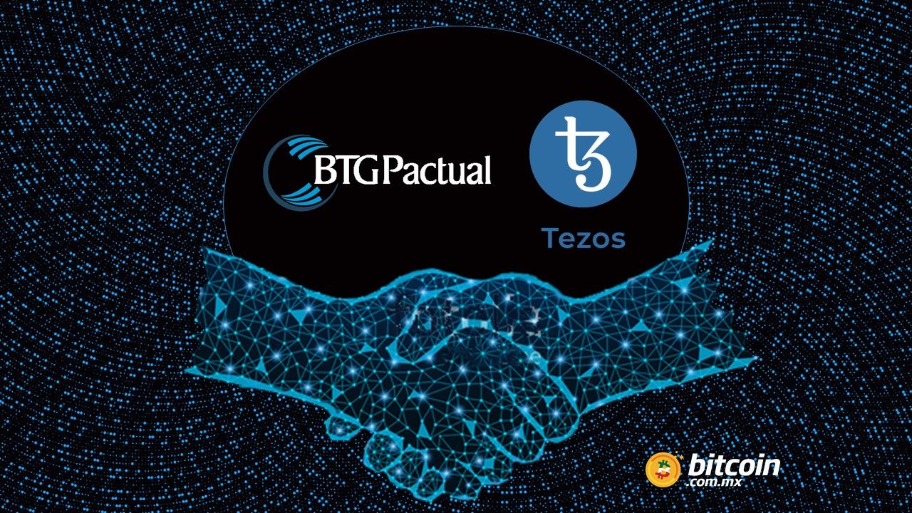El banco brasileño BTG Pactual usará la blockchain Tezos para su STO