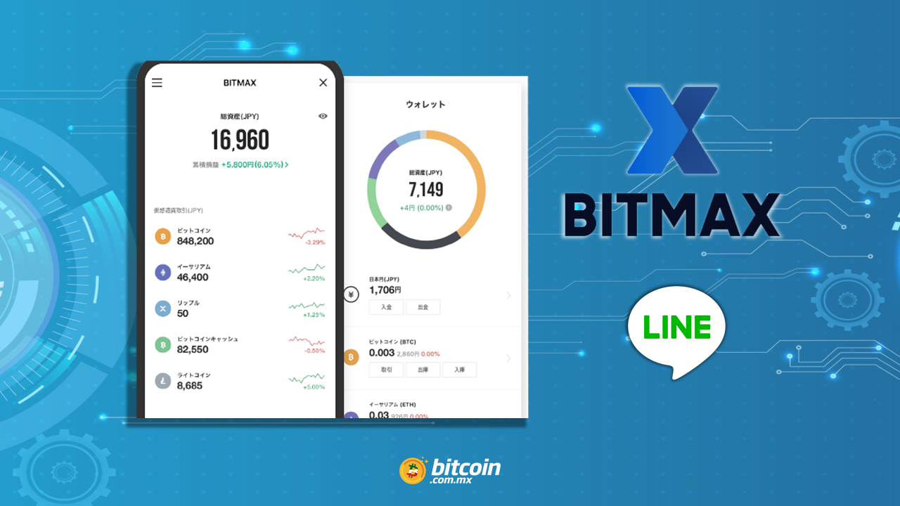 Line lanza su plataforma de comercio criptográfico Bitmax
