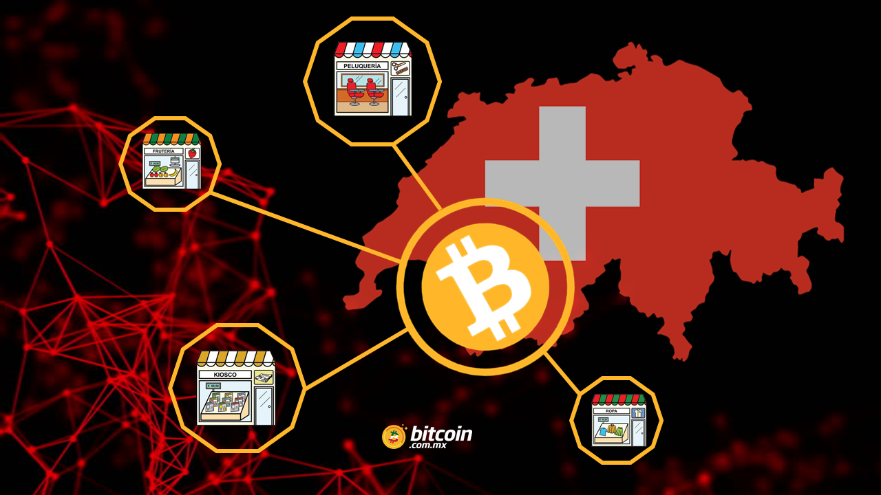 Bitcoin será aceptado por más de 65 mil minoristas en Suiza