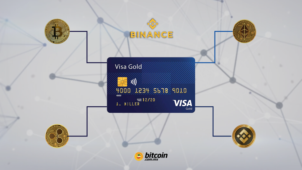 Usuarios de Binance podrán adquirir 4 criptomonedas con Visa