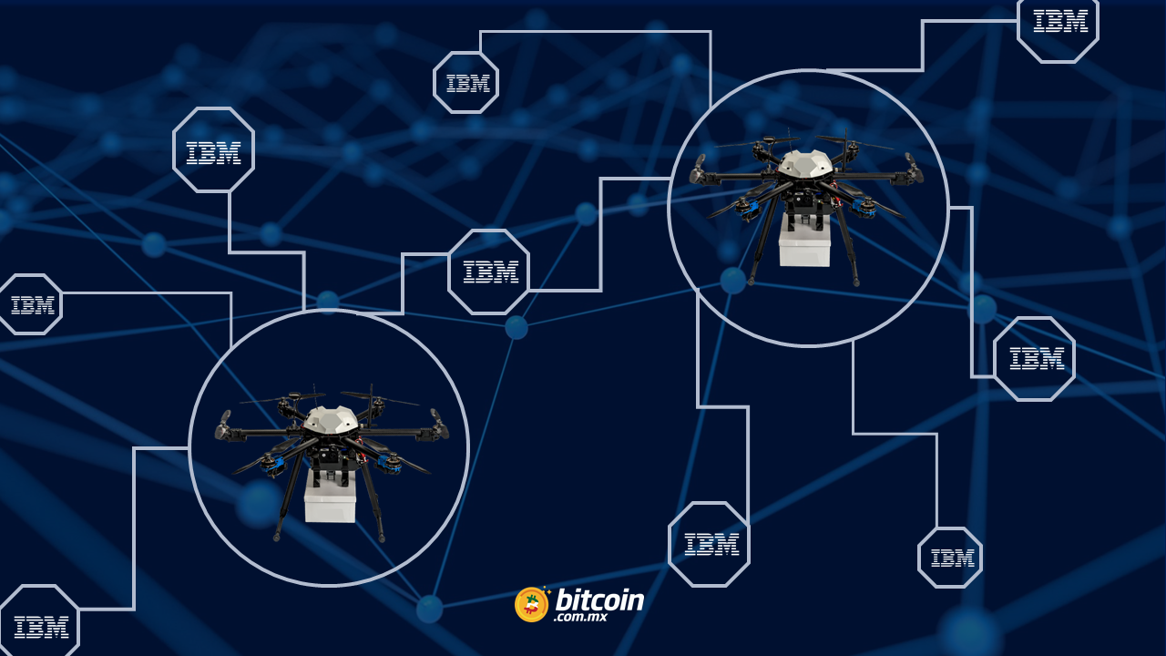 IBM patenta Blockchain para evitar que el robo de paquetes con drones