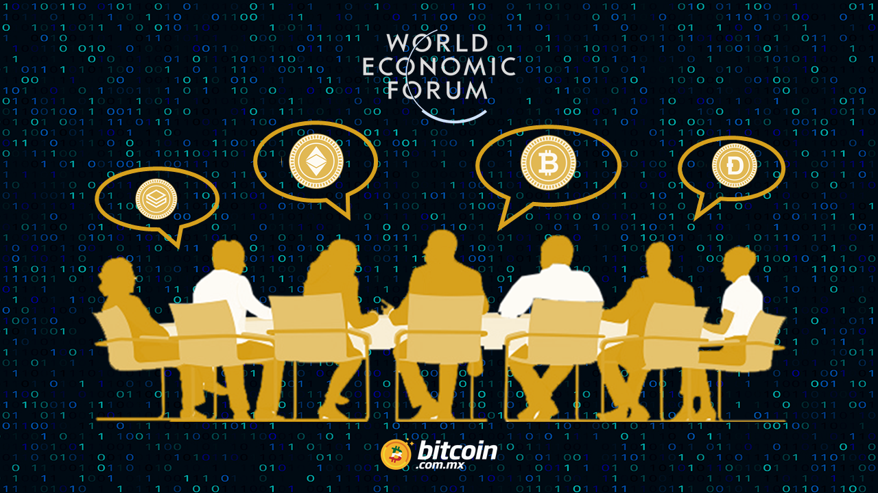 Foro Económico Mundial crea consorcio para gobernanza de criptomonedas