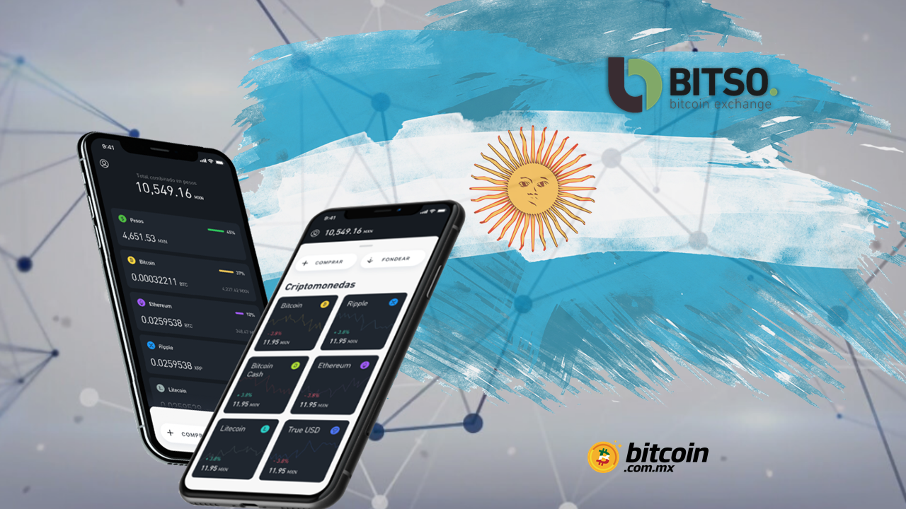 La exchange Bitso llega a Argentina