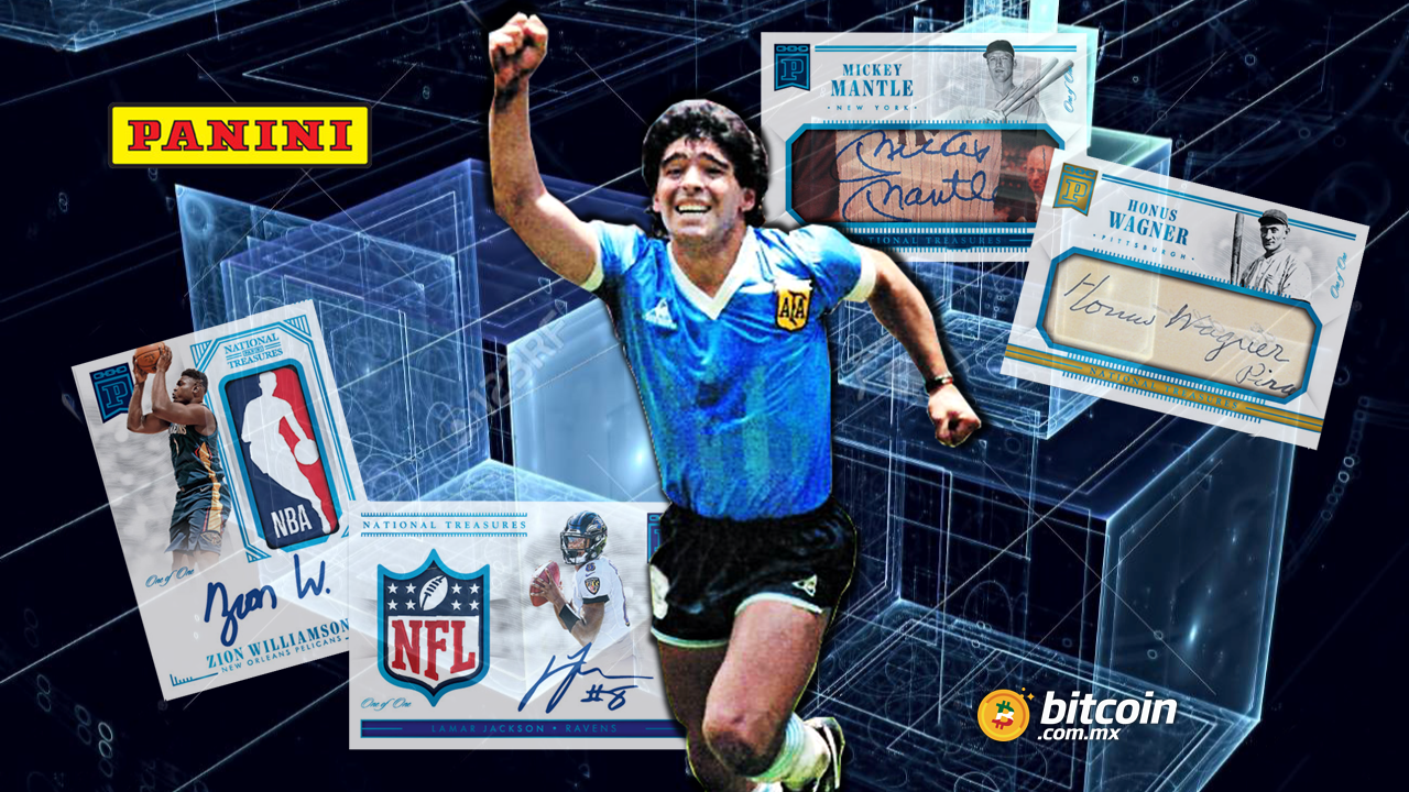 Maradona, dentro de los nuevos criptocoleccionables de Panini