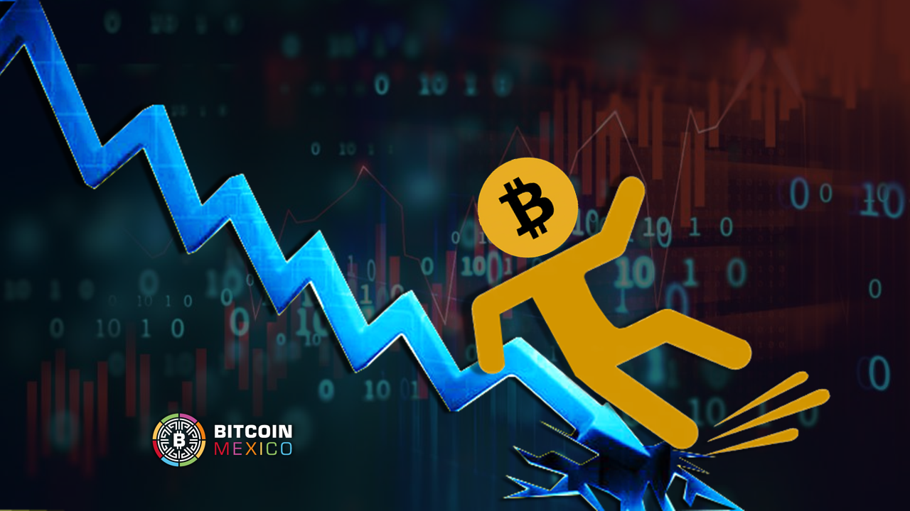 Bitcoin reporta su mayor pérdida de precio en tres meses