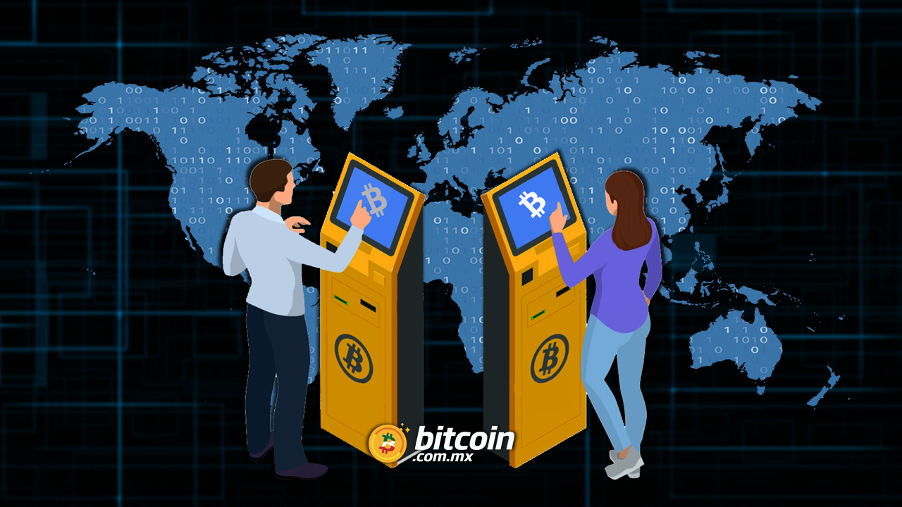 El número de cajeros Bitcoin ATM supera los 6 mil a nivel mundial