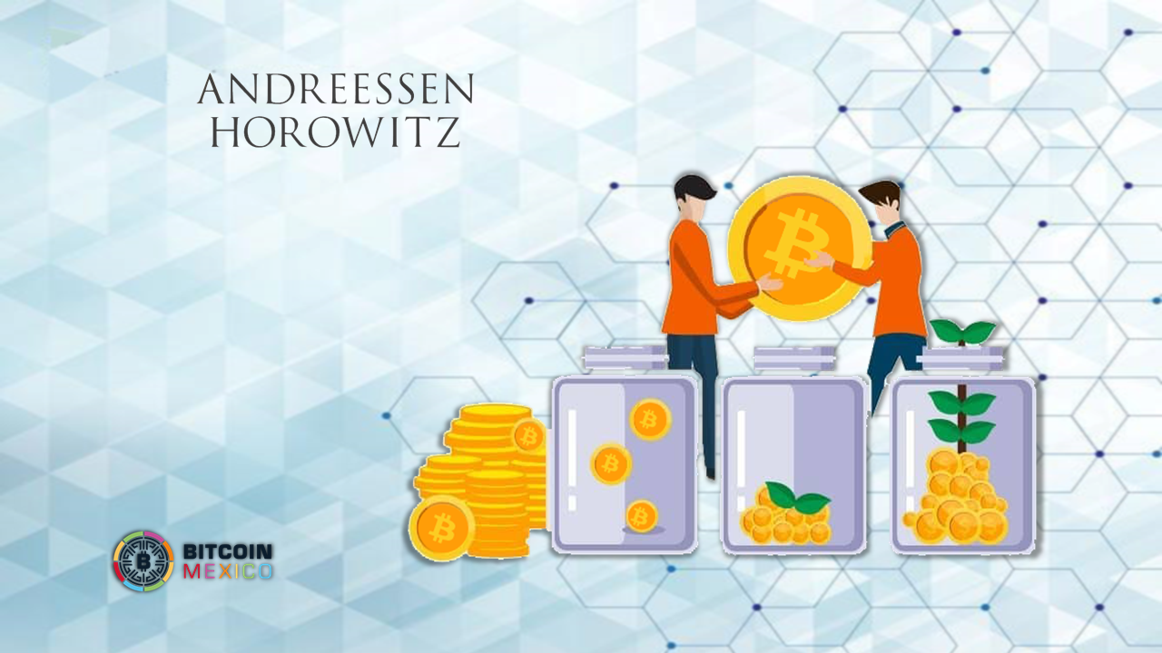 Andreessen Horowitz quiere crear fondo cripto de $ 450 mdd