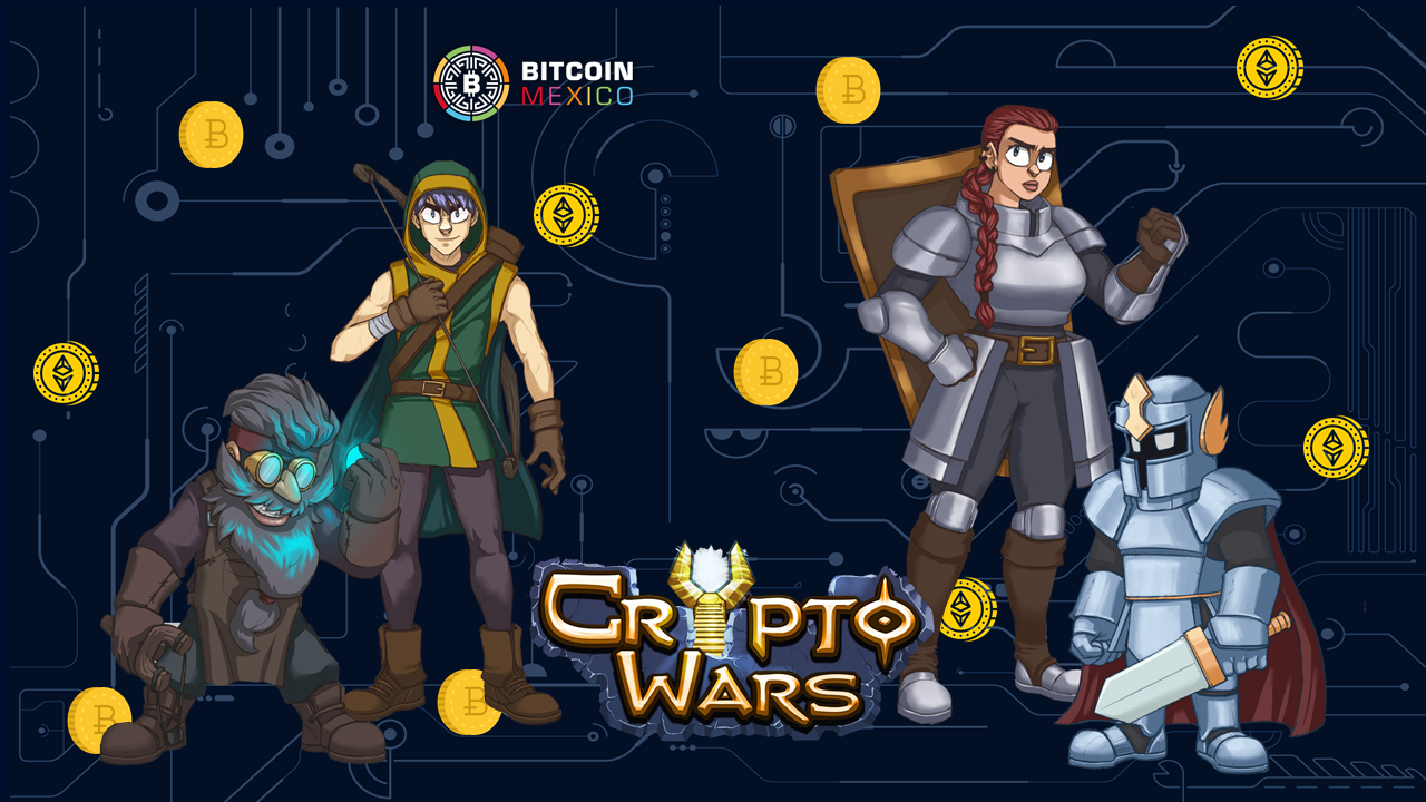 En esta cuarentena juega y gana criptomonedas con CryptoWars