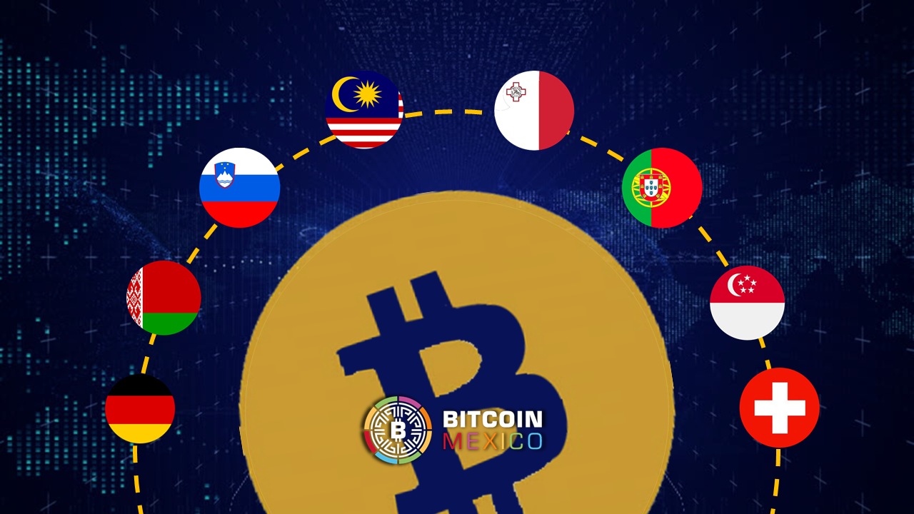 Compra y vende Bitcoin sin pagar impuestos en estos 8 países