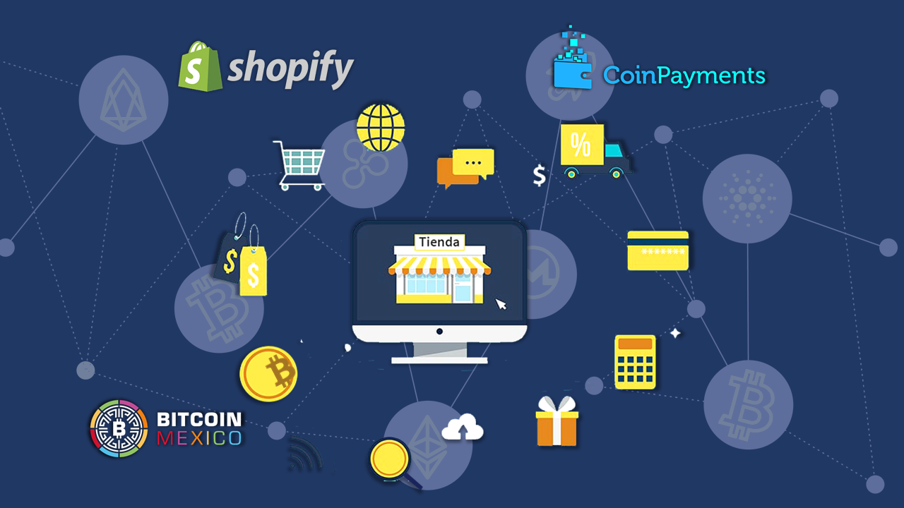 Shopify ahora aceptará 1800 tipos de criptomonedas como medios de pago