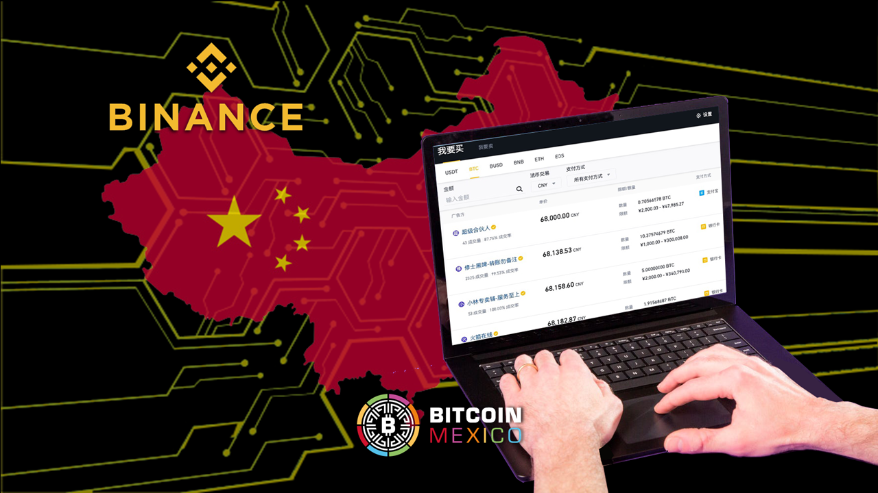 Binance aún es accesible desde China a pesar de prohibición