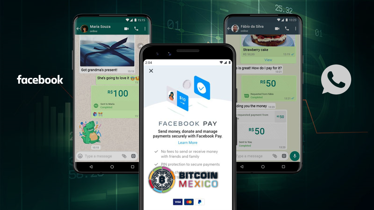 En Brasil podrán transferir dinero por WhatsApp gracias a Facebook Pay