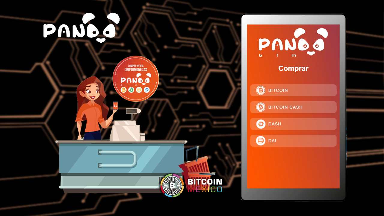 Panda BTM pone a disposición de los colombianos un cajero crypto virtual