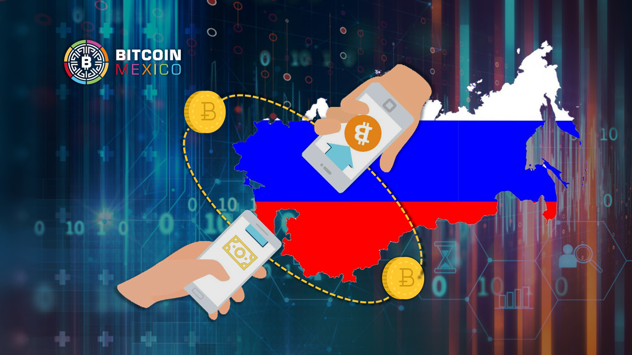 Rusia lidera volúmenes de transacciones Bitcoin