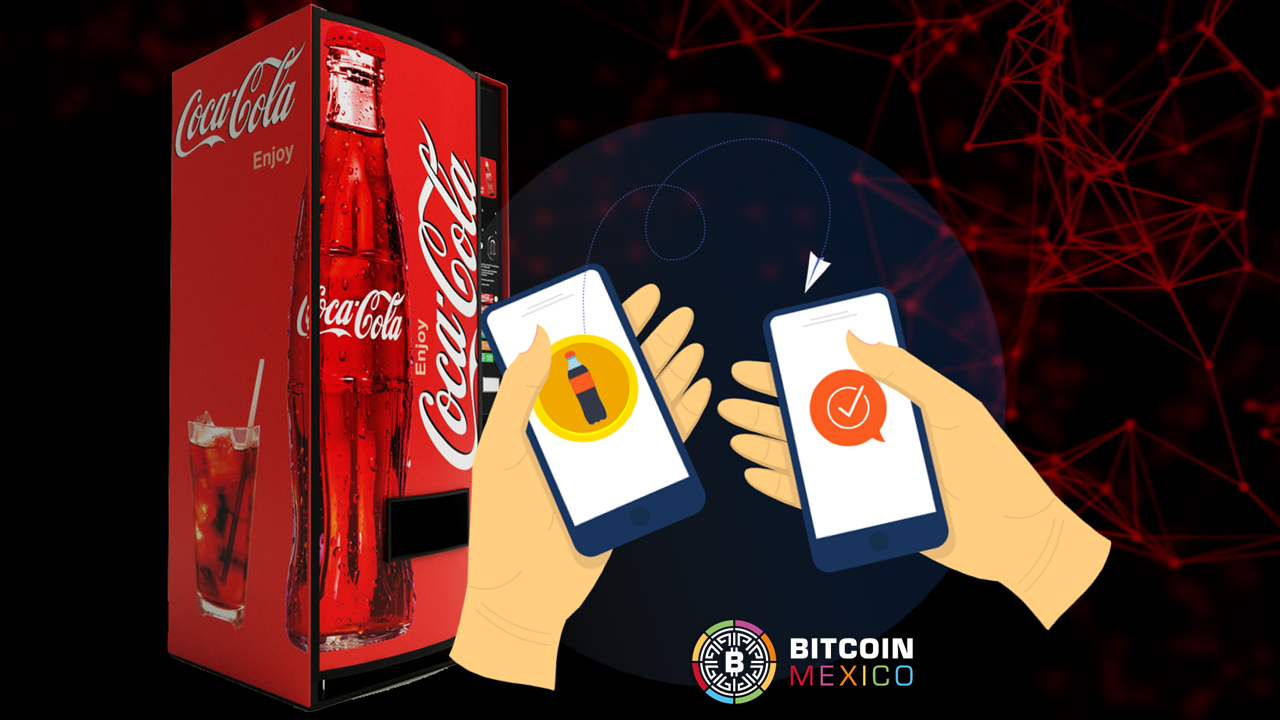 Máquinas expendedoras de Coca Cola aceptarán Bitcoin