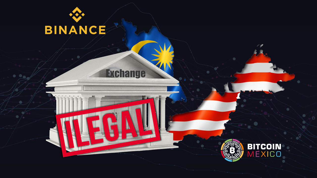 Binance opera ilegalmente en Malasia