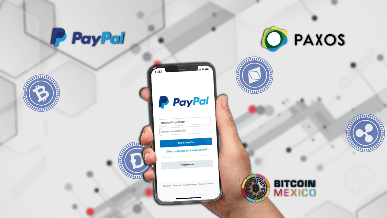 PayPal y Paxos permitirán la compra y venta de cripto