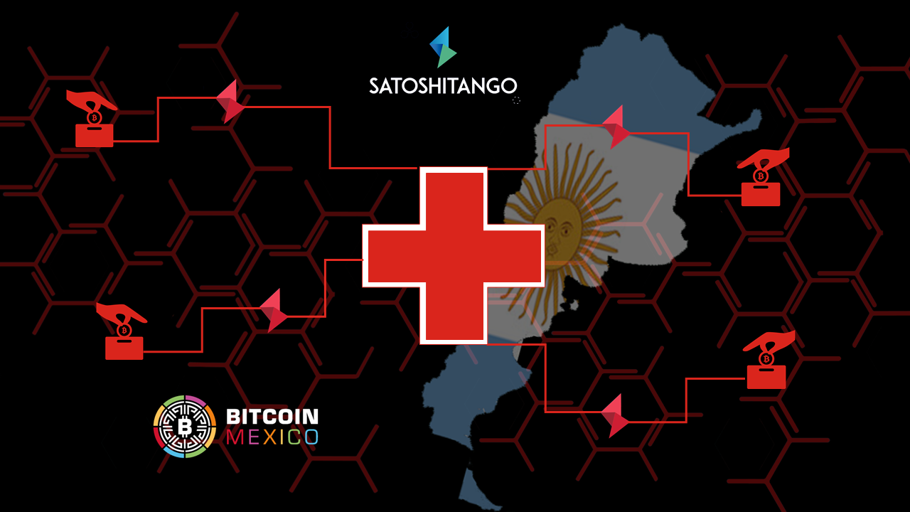SatoshiTango partner oficial de la Cruz Roja Argentina para recaudar fondos