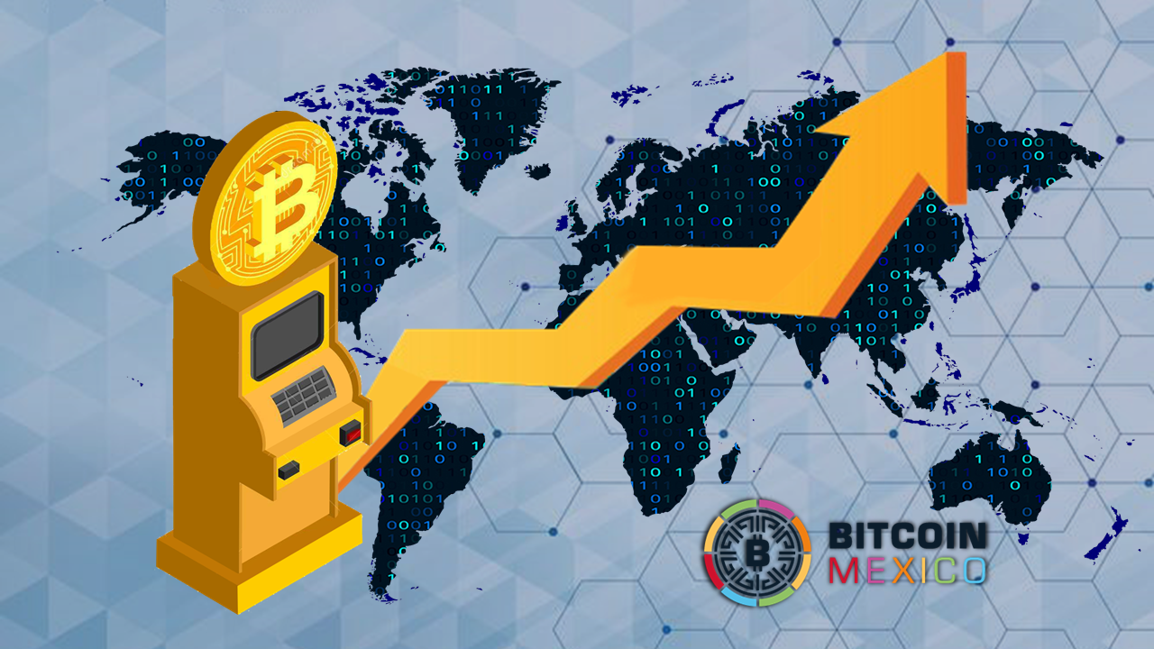 Cajeros Bitcoin pasan las 10 mil unidades a nivel mundial