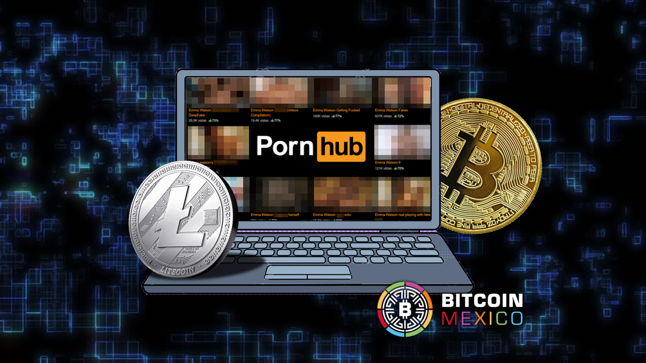 Pornhub amplió sus métodos de pago aceptando Bitcoin y Litecoin
