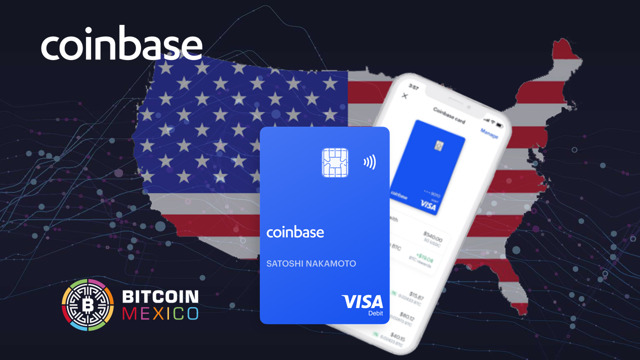 Tarjeta de débito de Coinbase ya estará disponible en EUA