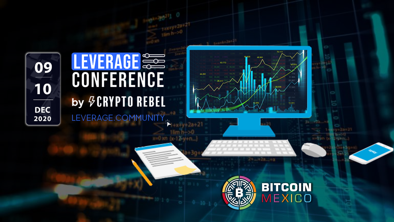 En diciembre llega LeverageConf, un evento para crypto traders