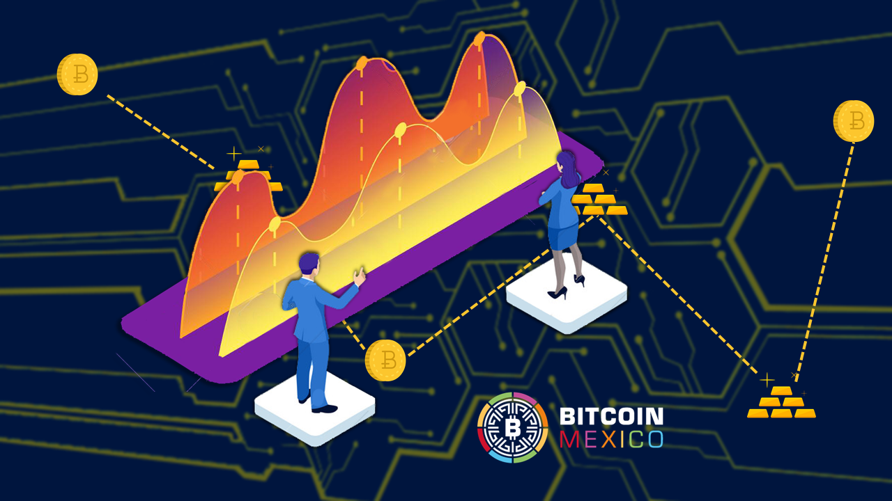 Bitcoin crece tres veces más que el oro