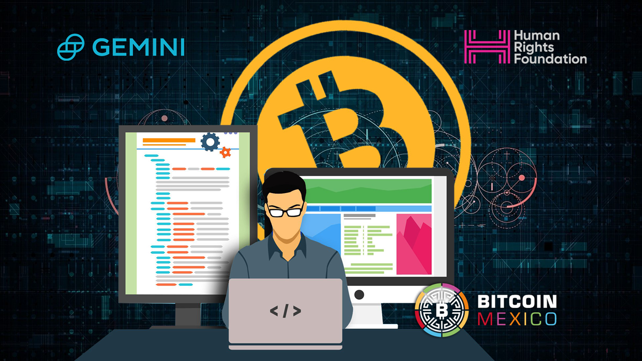 Gemini dona a HRF $50 mil USD para proyecto de desarrollo de Bitcoin