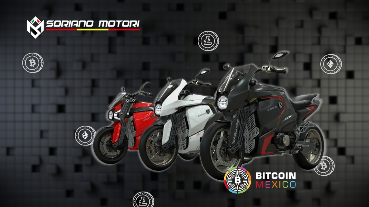 Soriano Motori te permitirá comprar motos con criptomonedas