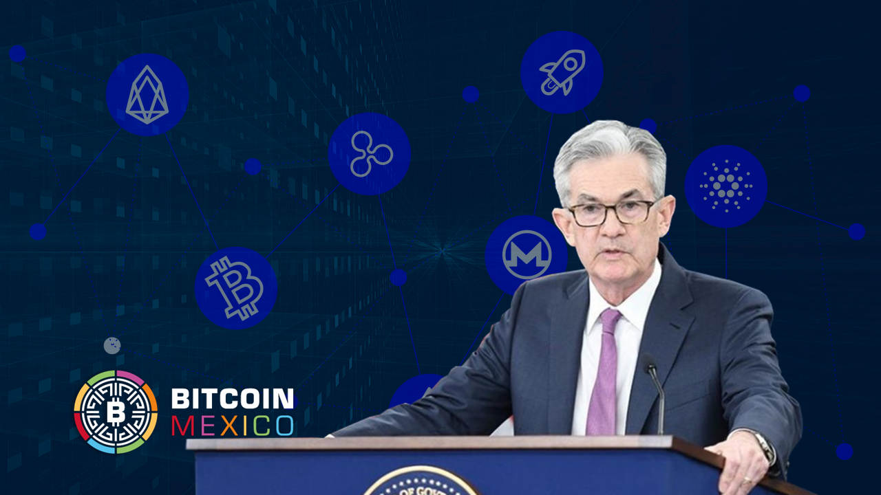 Jerome Powell descarta a las criptomonedas como alternativa dólar