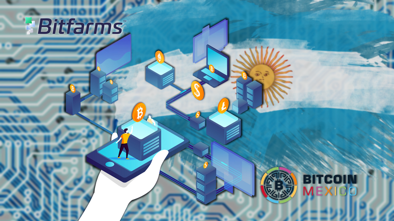 Bitfarms instalará mega granja criptominera en Argentina