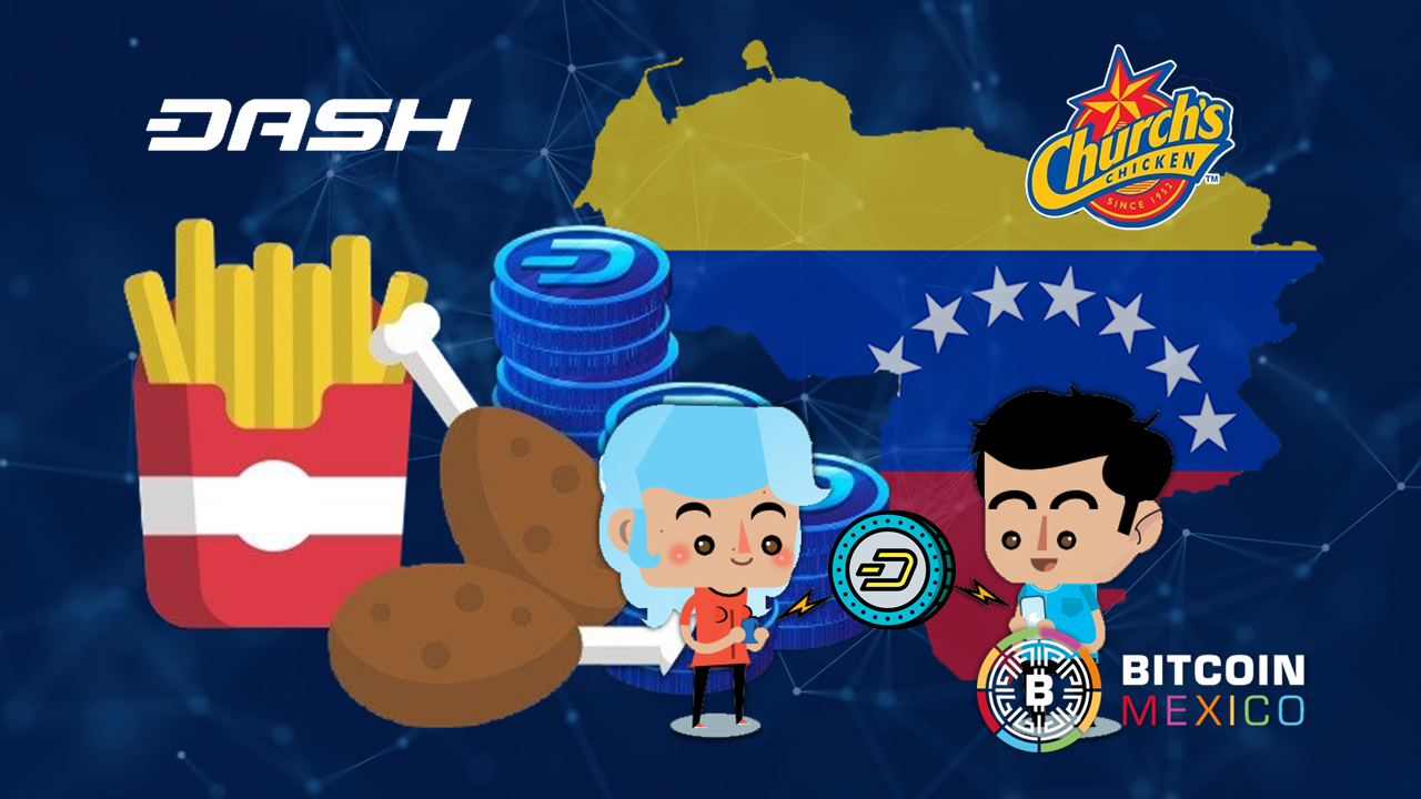 Church's Chicken Venezuela paga a sus empleados en criptomonedas