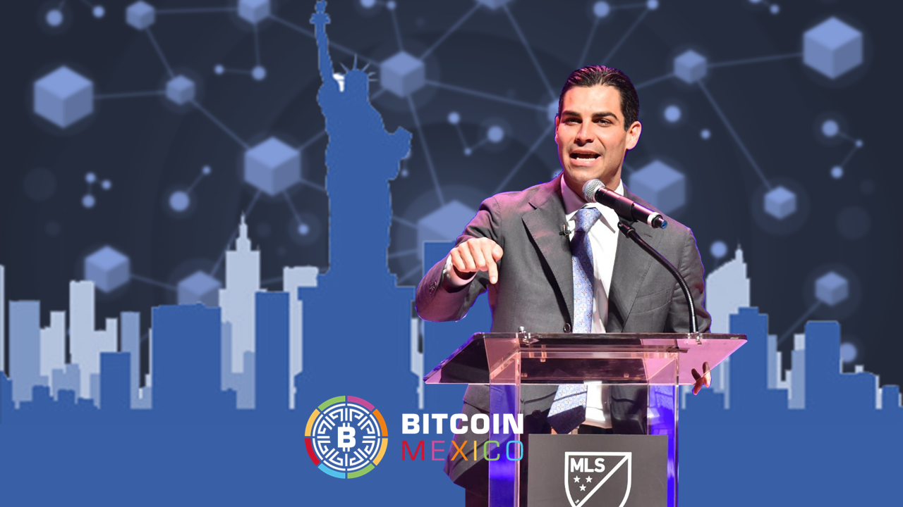 Alcalde de Miami crítica a New York por frenar la revolución de BTC