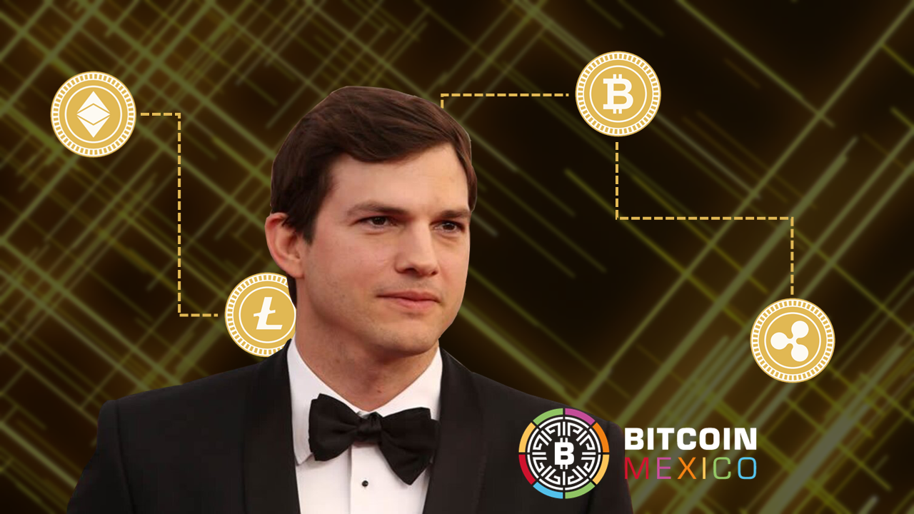 Ashton Kutcher y su interés en el mundo cripto