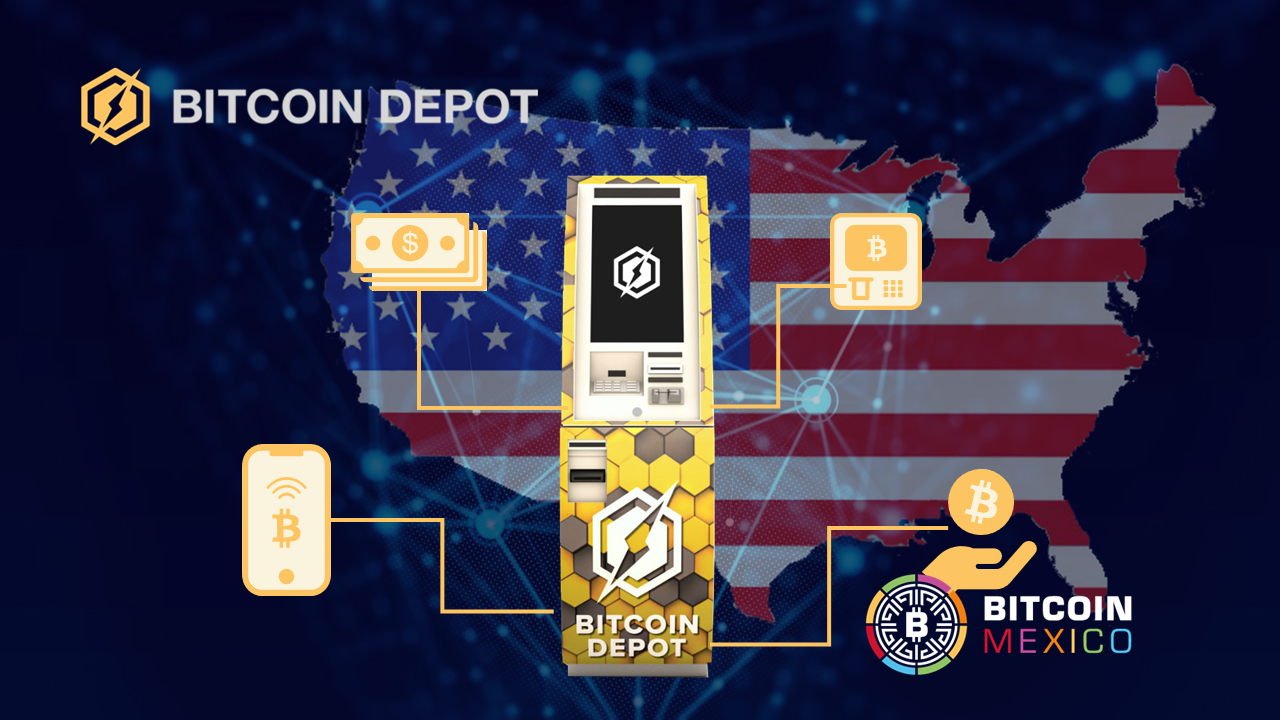 Bitcoin Depot instalá más de 350 cajeros cripto  ATM en EUA