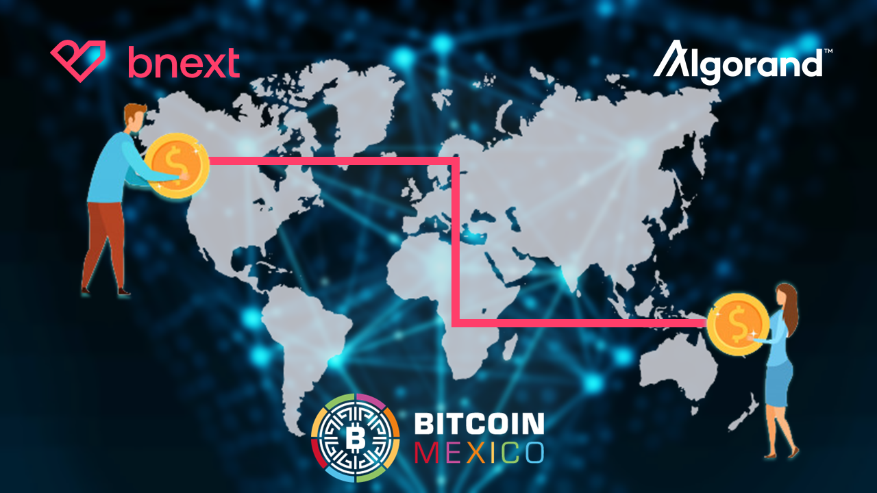 Bnext y Algorand ofrecerán transferencias internacionales en blockchain