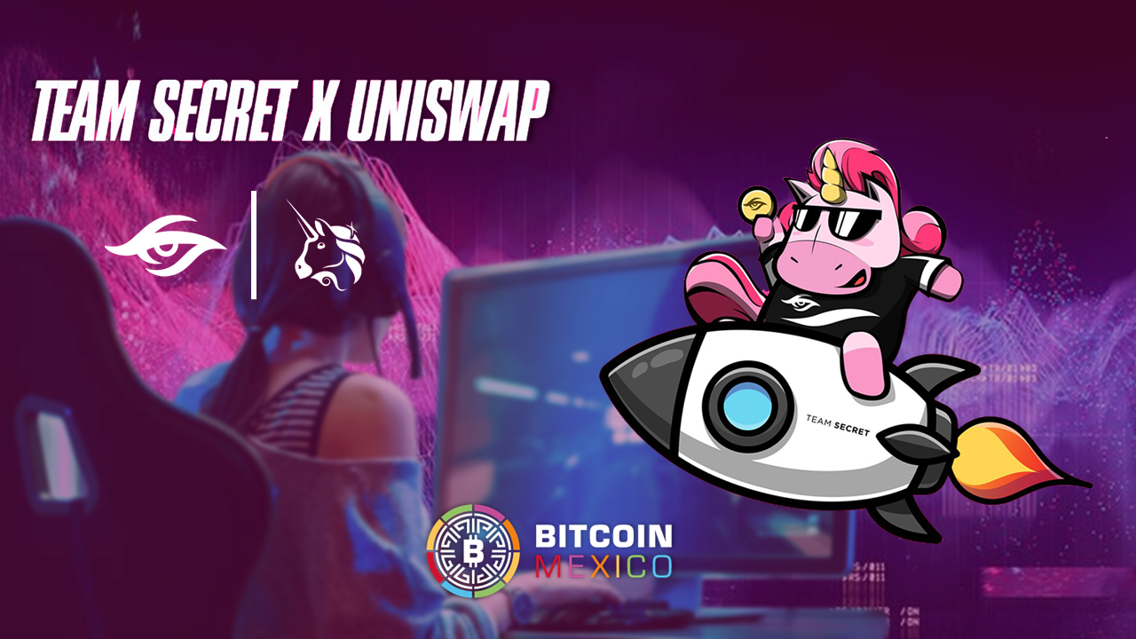 Uniswap firma convenio de patrocinio con Team Secret