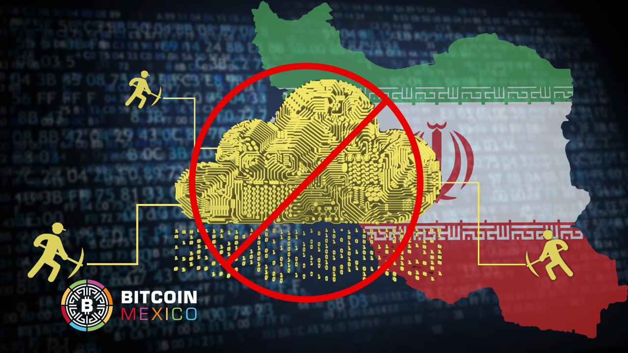 Irán prohibe el minado de criptomonedas temporalmente