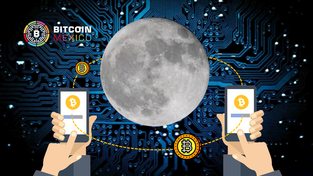 Brasileños realizan una transacción de Bitcoin gracias a la luna