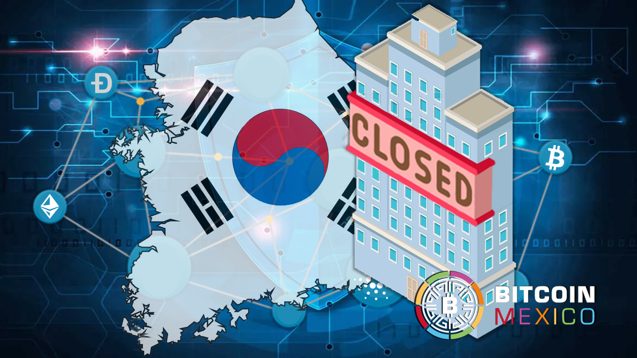 60 cripto exchanges cierran en Corea del Sur