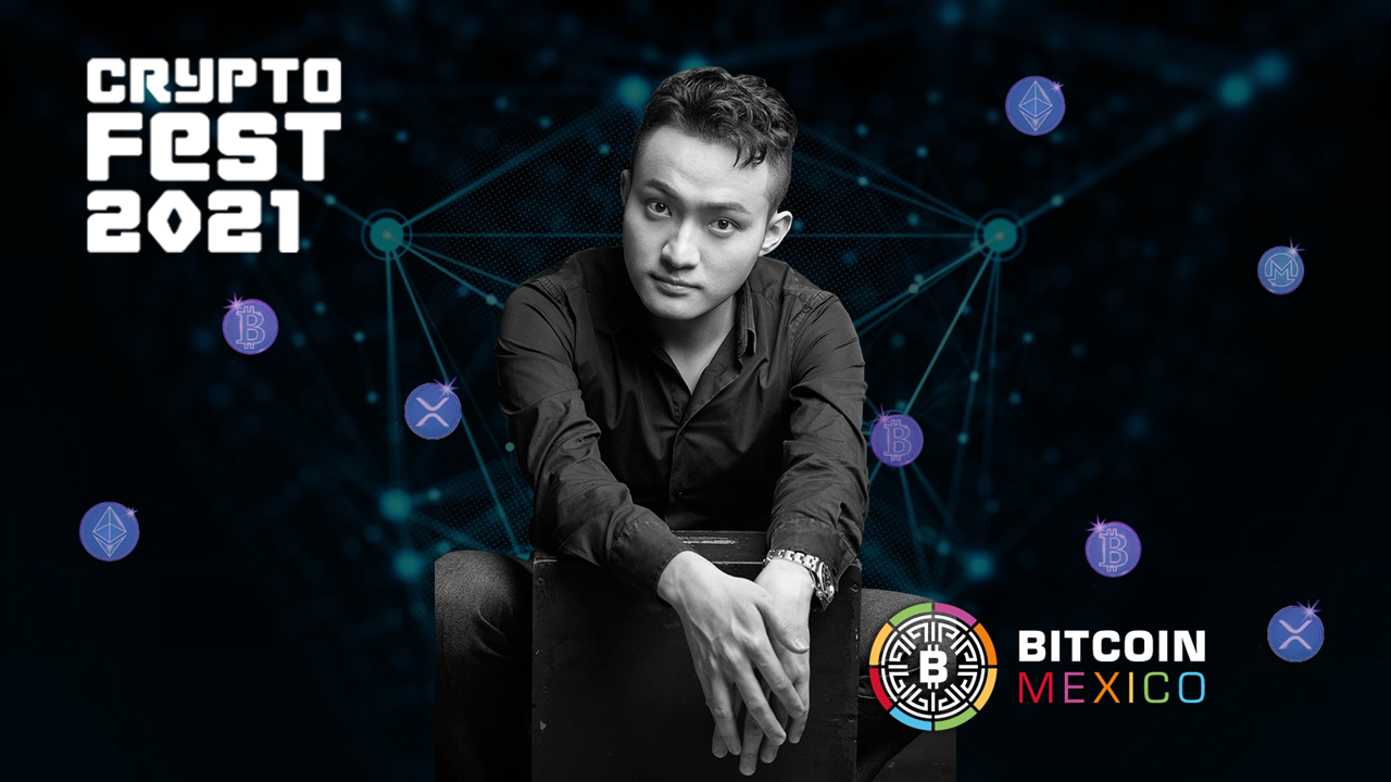 Justin Sun fundador de Tron será parte de Crypto Fest 2021