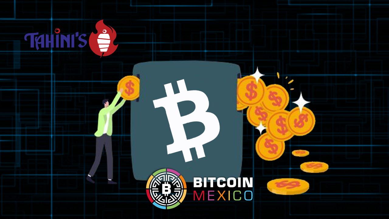 Restaurante Tahinis invierte en Bitcoin y obtiene rendimiento del 460%