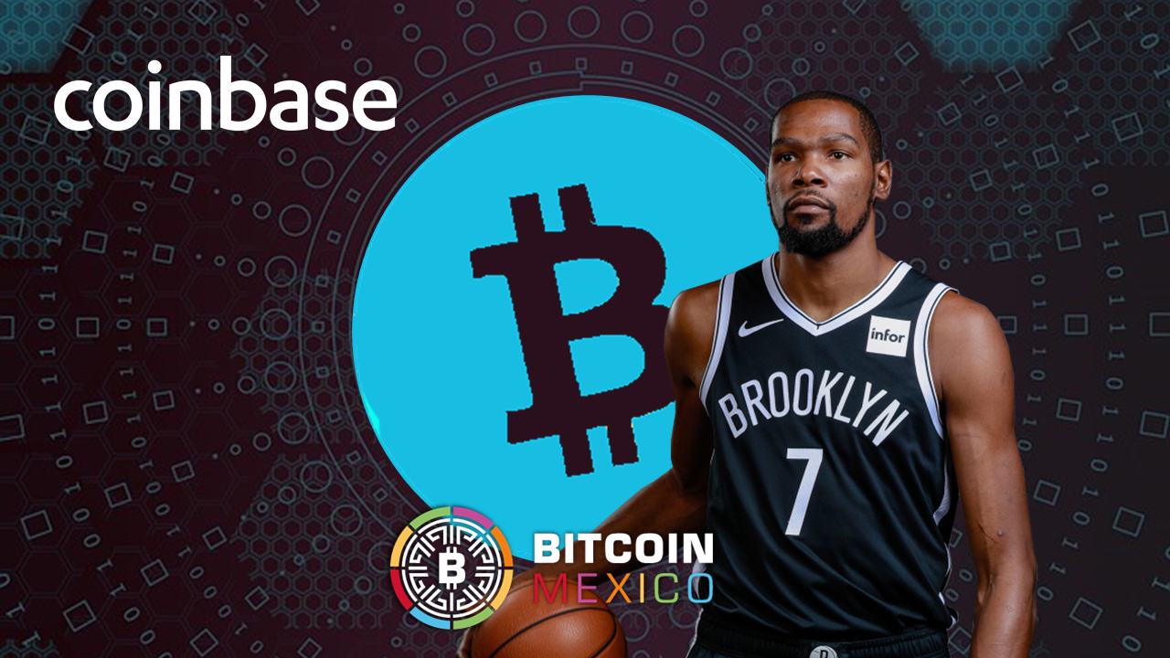 Kevin Durant firma un acuerdo para promover a Coinbase