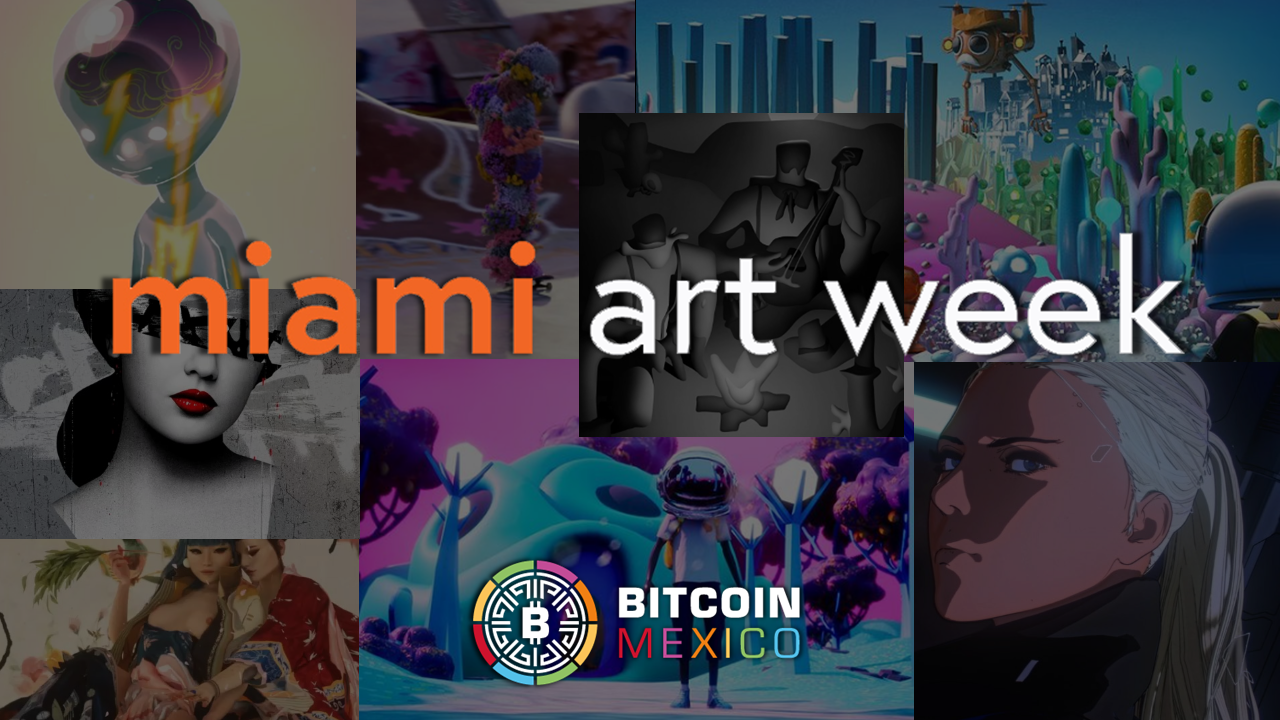Colecciones NFT llegan a la Miami Art Week