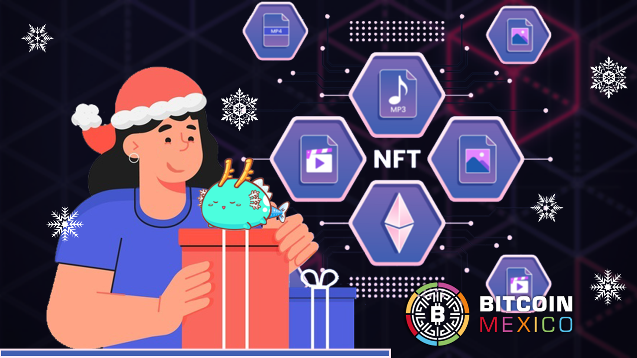 Destaca en estas festividades regalando un NFT