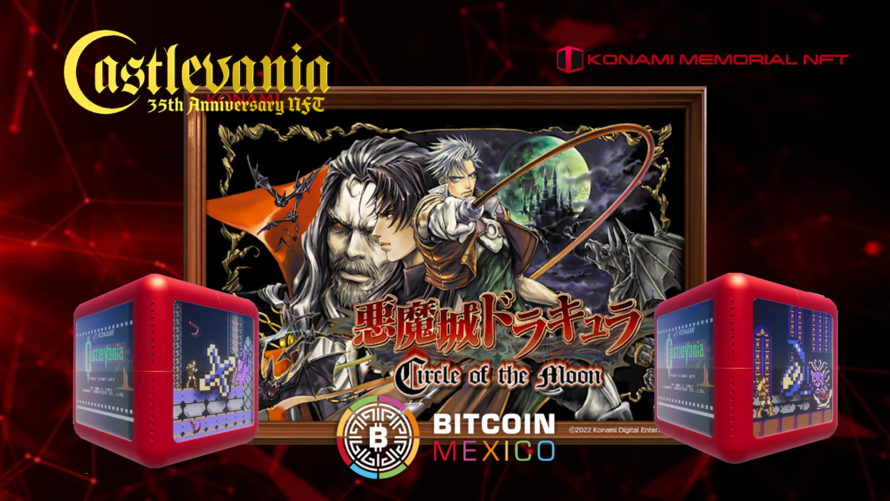 Konami lanzará NFT de Castlevania